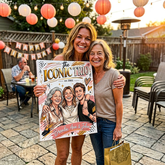 The Iconic Duo | Custom Portrait