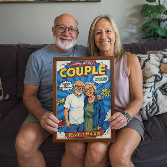 Custom Anniversary Comic Cover