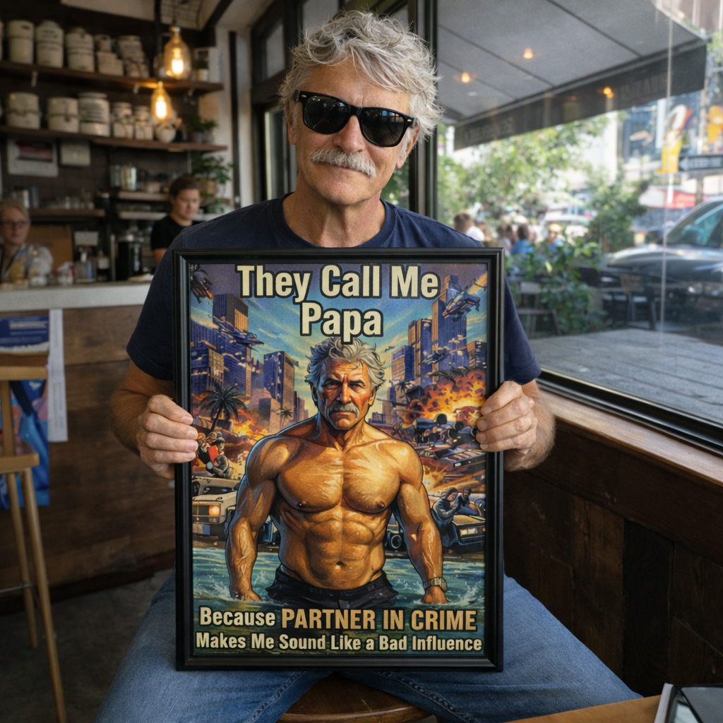 Custom Portrait Partner In Crime