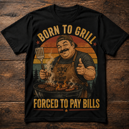 Born To Grill | Custom T-shirt