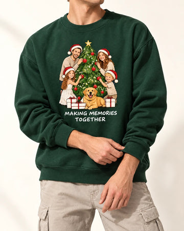 custom-family-memories-christmas-tshirt