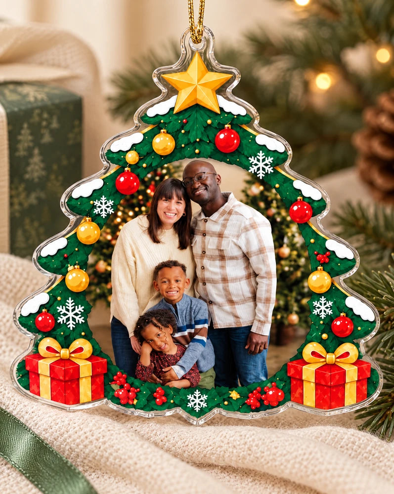 Festive Family Xmas Tree Hanging Decor Ornament
