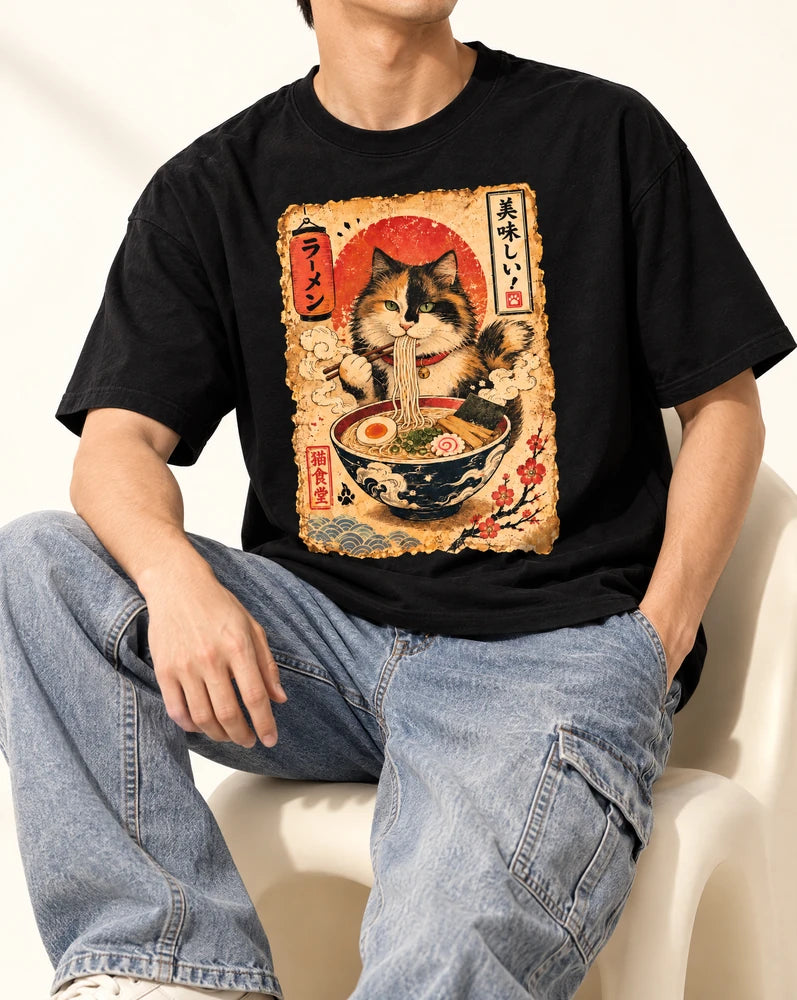 Ramen Pet Shirt Cute Pet Noodles Tshirt