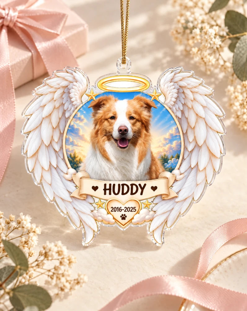 Personalized Pet Photo Memorial Ornament