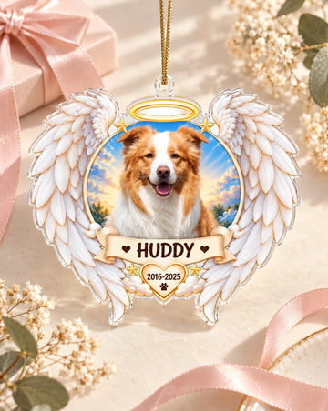 Personalized Pet Photo Memorial Ornament