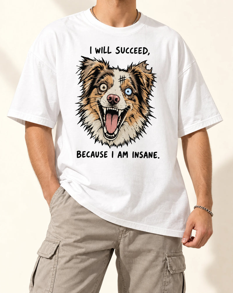 i-will-succeed-because-i-am-insane-tshirt