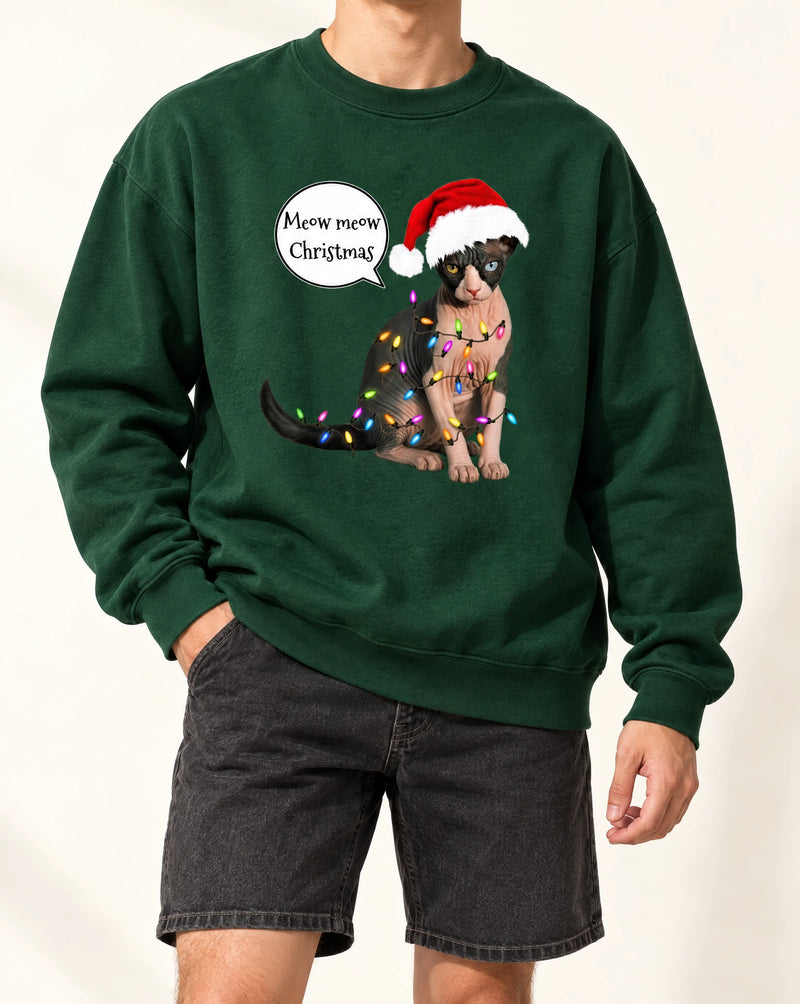 Meow Meow Christmas Tshirt