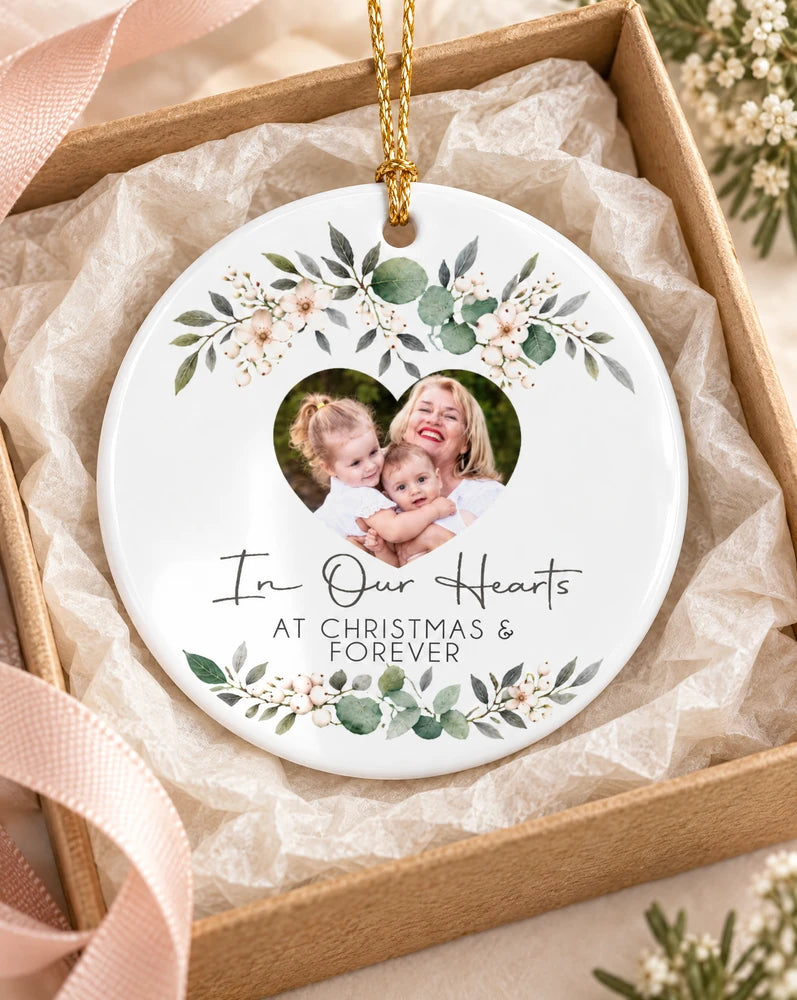 Memorial Christmas Bauble Memory Ornament