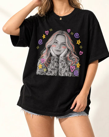 Personalized Doodle Art Style Tshirt