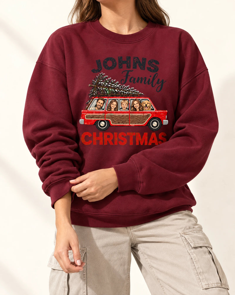 Family Christmas Custom Tshirt