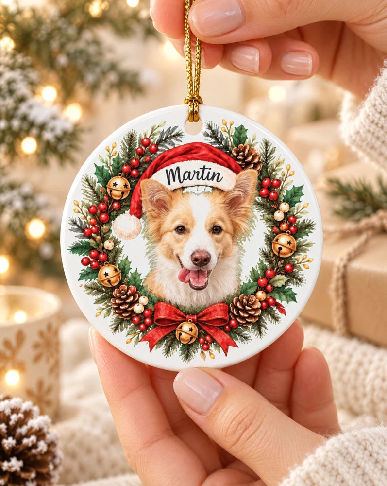 Personalized Ceramic Various Shape Holiday Tree Decor Ornament