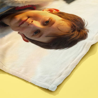Personalized Royal Portrait BLANKET for Boys – King, Knight & more
