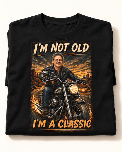 Funny Biker Dad Custom T-shirt — Black T-shirt | Youth studio 3f5ab5dced99