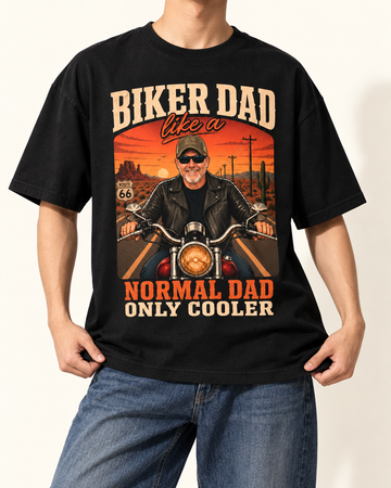 Biker Dad | Custom T-shirt