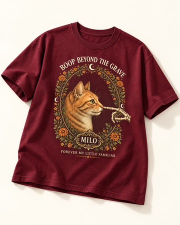 Boop Beyond the Grave Custom Pet T-shirt