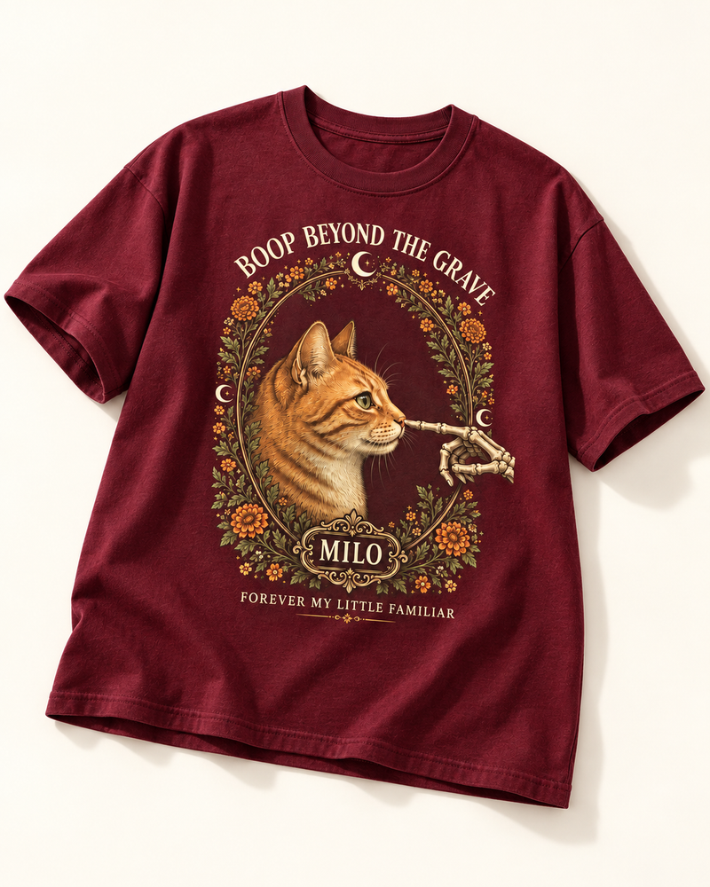 Boop Beyond the Grave Custom Pet T-shirt