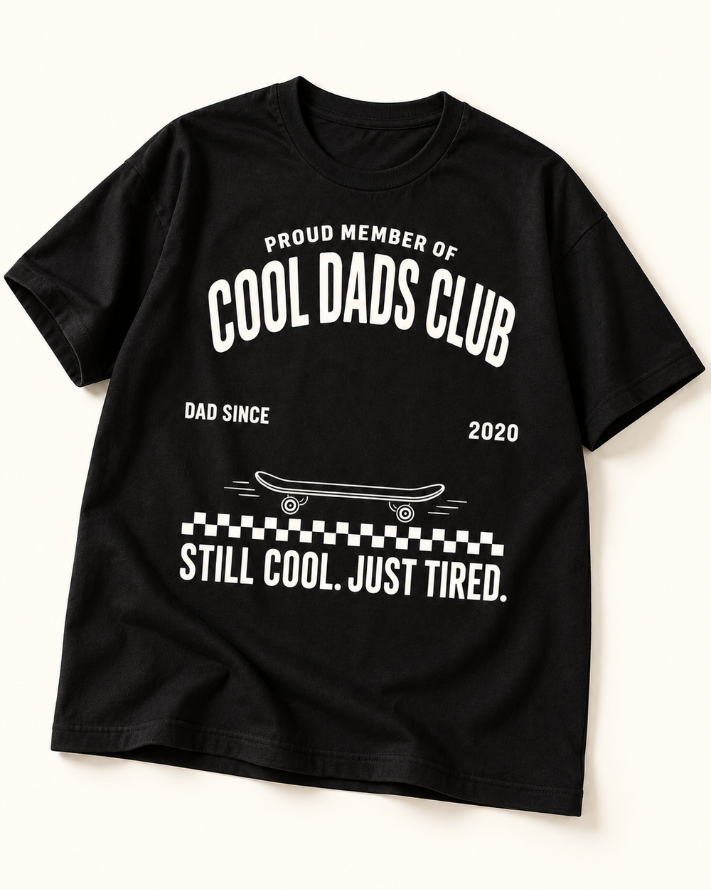 Cool Dads Club Custom Dad T-shirt — Black T-shirt | Youth studio 0d93a0bfa906