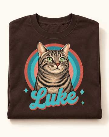 Custom Vintage Retro Pet | Custom T-shirt