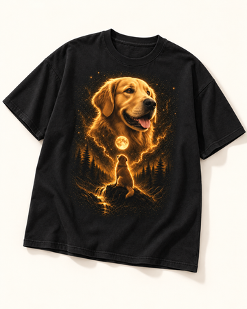 Moon art | Custom Pet Tshirt