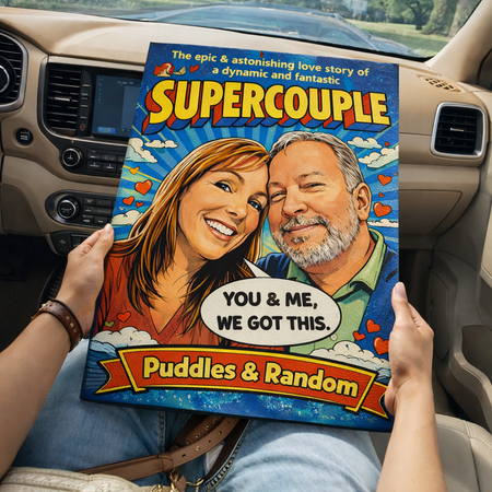 Love Story of SUPERCOUPLE | Custom Couple Portrait