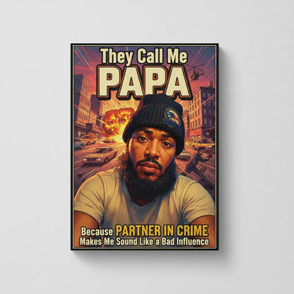 Custom Portrait Partner In Crime