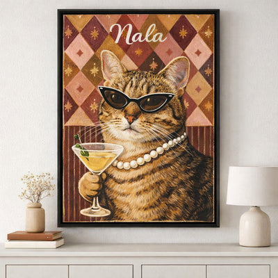Custom Pet Portrait Cocktail