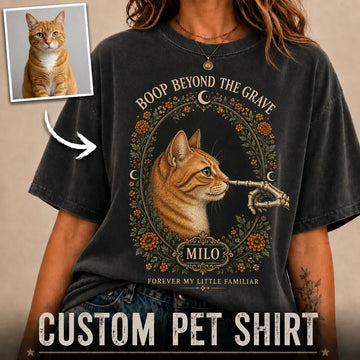 Boop Beyond the Grave Custom Pet T-shirt