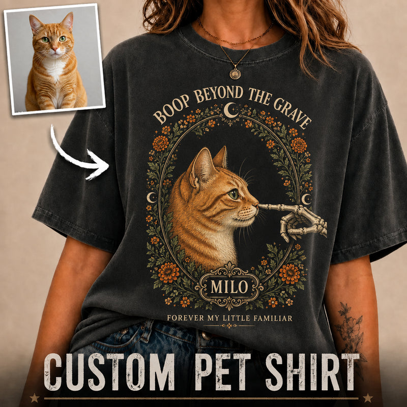 Boop Beyond the Grave Custom Pet T-shirt