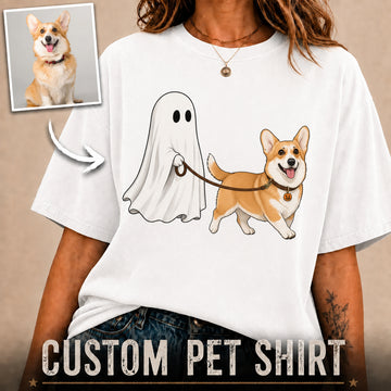 Pet Walk in Halloween| Custom T-shirt