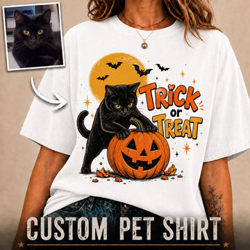 Pet Play Trick treat | Custom T-shirt