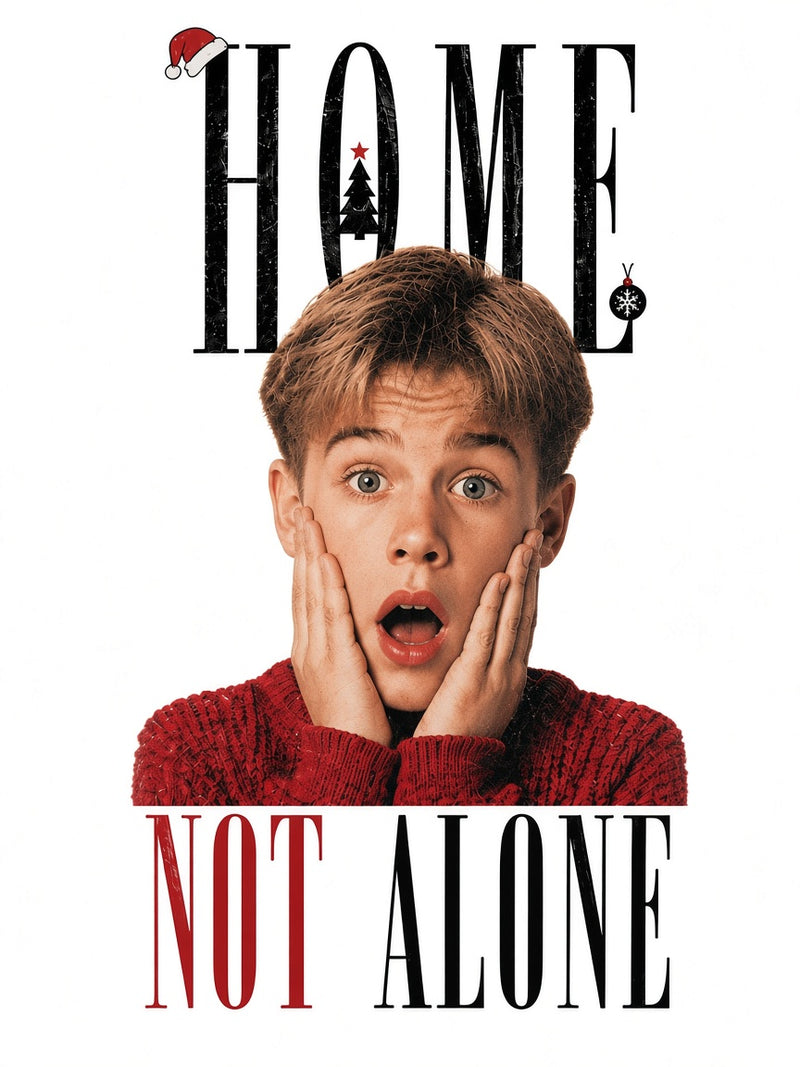 Home Not Alone Custome Xmas Tshirt