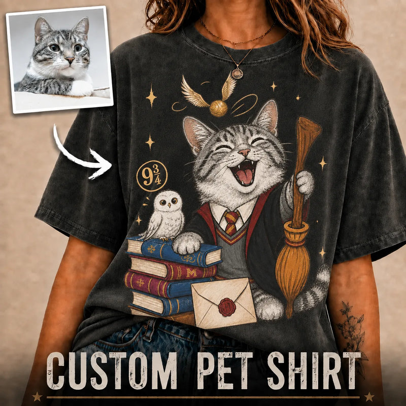 Little Wizard Custom Pet Tshirt