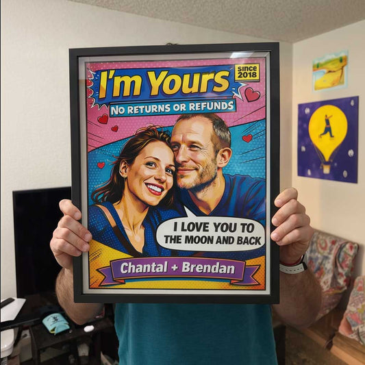 I'M YOURS | Custom Couple Portrait
