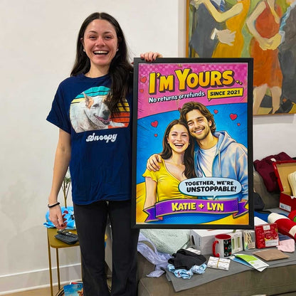 I'M YOURS | Custom Couple Portrait