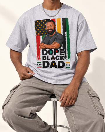 Dope Black Dad | Custom T-shirt