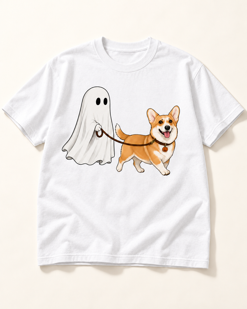 Pet Walk in Halloween| Custom T-shirt