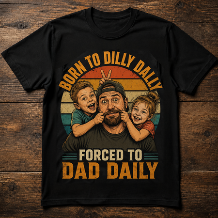 Dilly Daily Dad | Custom T-shirt
