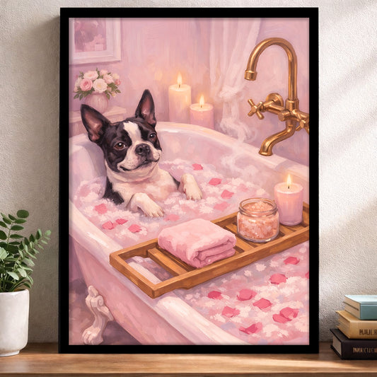 Custom Pet Portrait Pampered Paradise