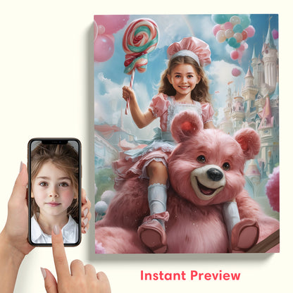 Sweet Adventure with the Candy Bear