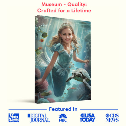 Mermaid in the Coral Garden