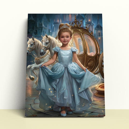 Princess in the Pumpkin Carriage