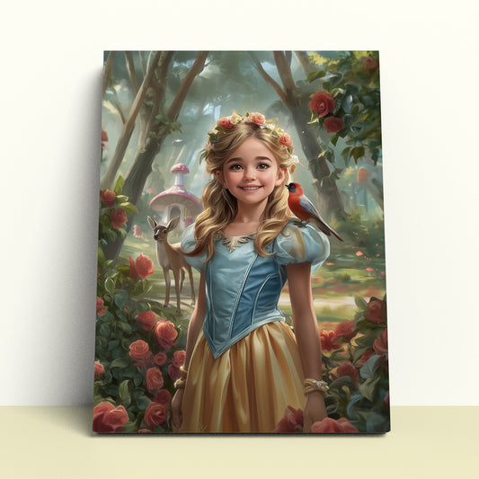 Snow White in the Rose Forest