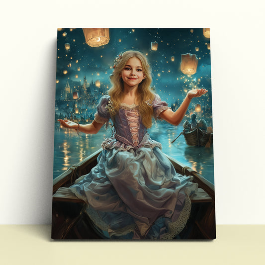 Rapunzel in the Lantern Lake