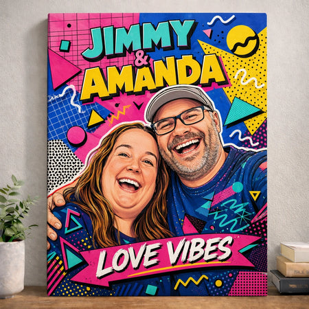 The Funky Love Vibes | Custom Portrait