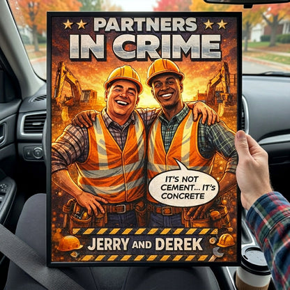 Partners in Grime | Custom Couple Portrait