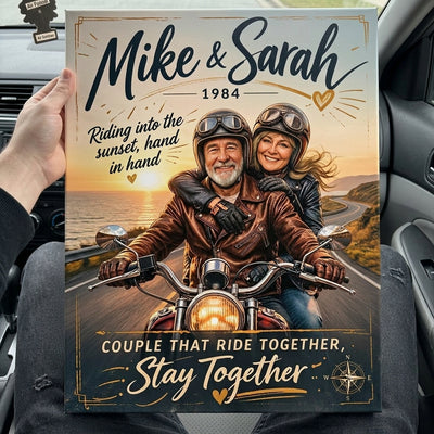 Ride Together. Stay Together | Custom Couple Portrait