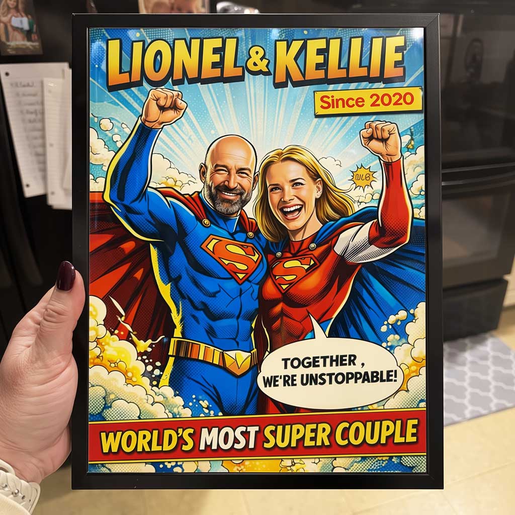 World's Most SUPER COUPLE | Custom Couple Portrait