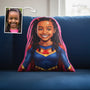JoyComic Handcrafted Portrait Plush Velvet Pillow