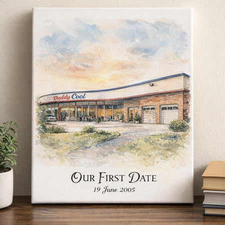 Where It All Began Custom Place Portrait