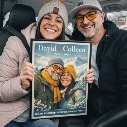 Couple TRAVEL TOGETHER | Custom Couple Portrait
